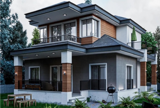 KVN-2220 Gazçelik Yapı 220m²