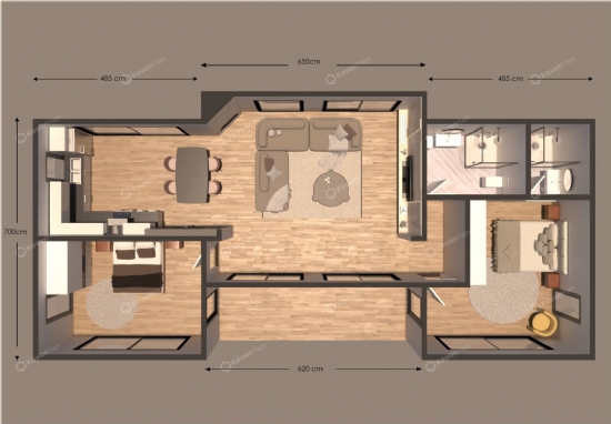 119 m² Çift Katlı GazÇelik Ev