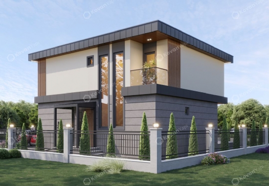 195 m² Çift Katlı GazÇelik Ev