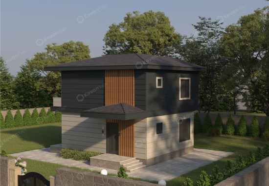 KVN-2140 Gazçelik Yapı 140m²